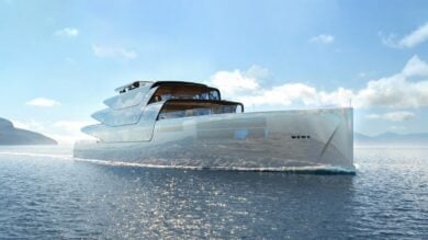 Lo Yacht di 88 metri completamente invisibile. È tutto vero!