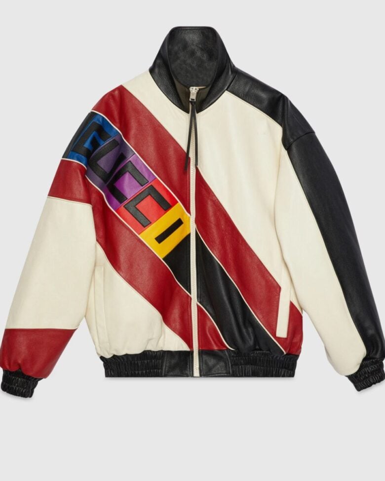 gucci bomber pelle