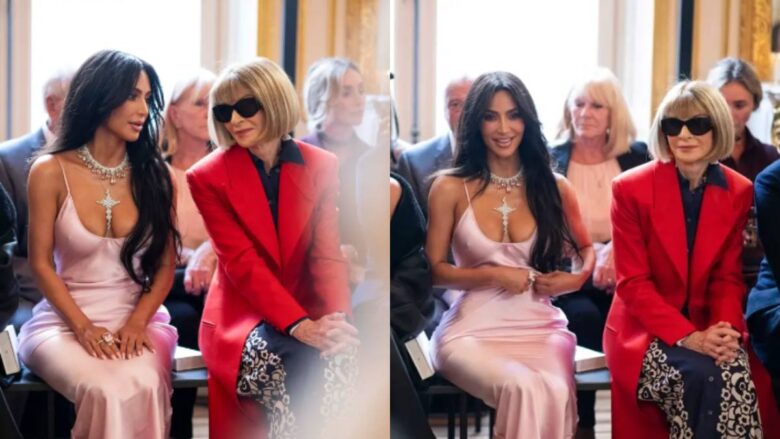 Kim Kardashian e Anna Wintour