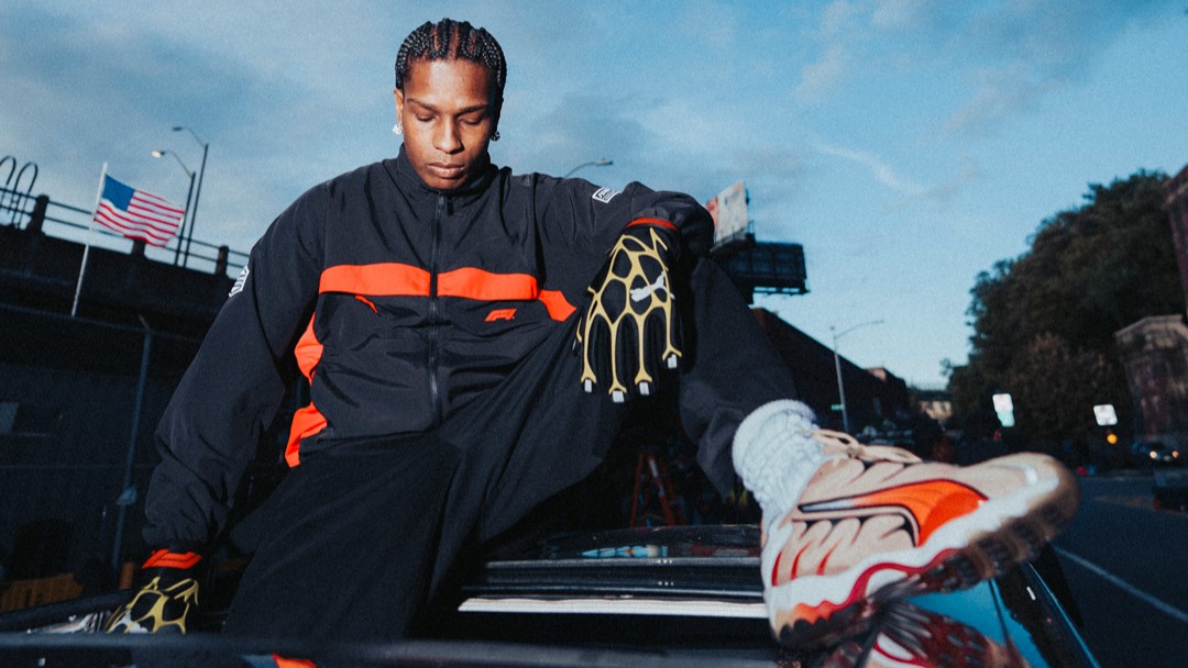 A$AP Rocky veste la Formula 1: la nuova Collab con Puma è incredibile…