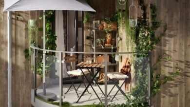 Come arredare un piccolo Balcone con mobili e complementi IKEA