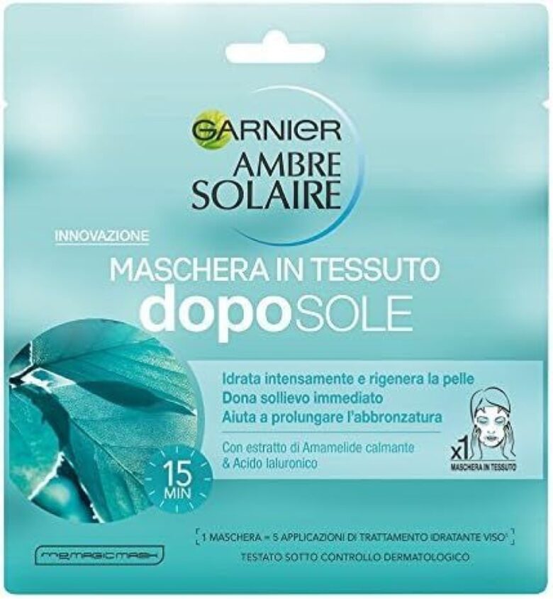 Maschera doposole per pelli sensibili, Garnier