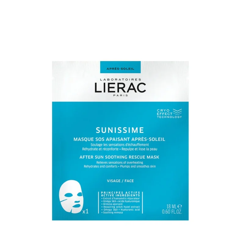 Masque SOS Apaisante Après-Soleil Sunissime, Lierac