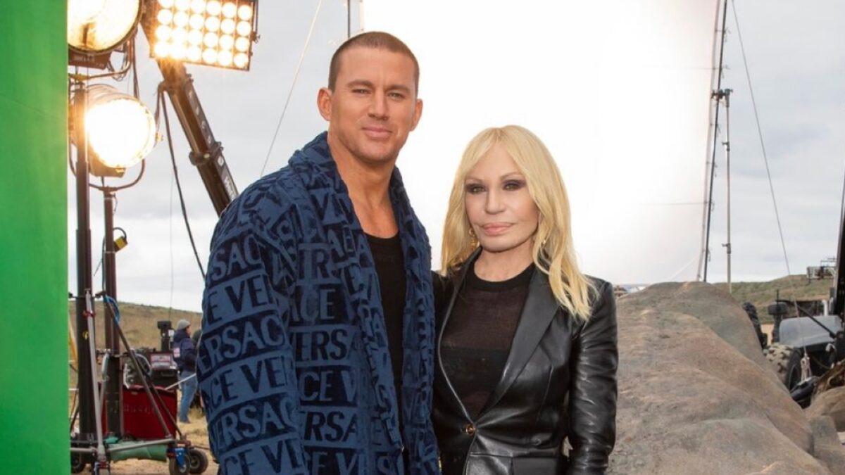 Channing Tatum nuovo volto di Versace, cosa ha scritto di Donatella!