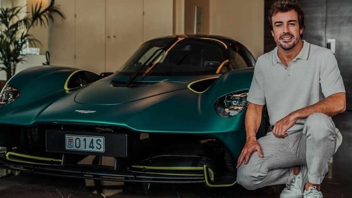 La Valkyrie di Aston Martin per Fernando Alonso è un lusso da 3 milioni di Euro!