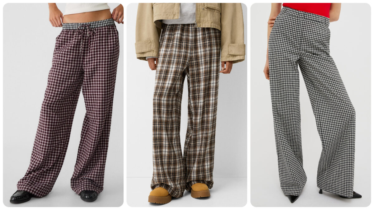 Trend Alert! I pantaloni a quadri sono il must glam dell’Autunno 2024