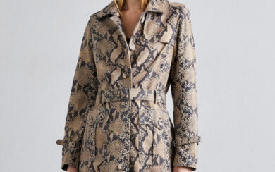 I trench con stampa animalier a prova di fashion addicted