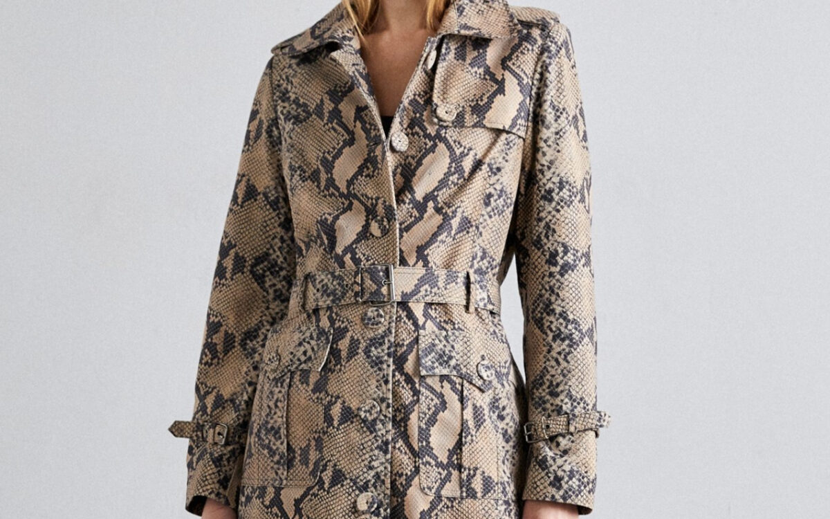 I trench con stampa animalier a prova di fashion addicted