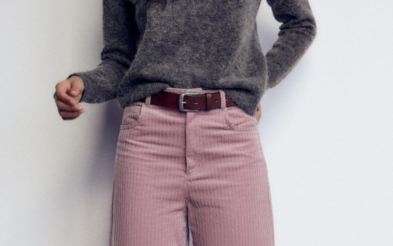 Trend Alert! I pantaloni in velluto con costine sono il must have anche dell’Inverno 2024