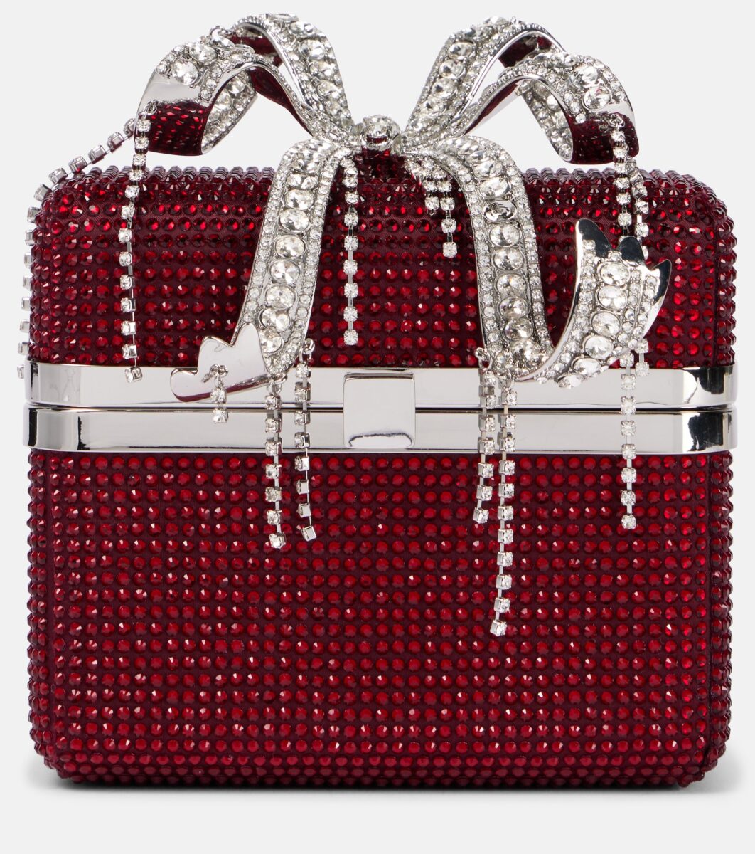 Questa borsa con cristalli è l’accessorio glam delle Feste