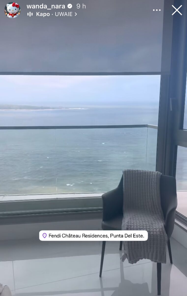 Wanda Nara, vacanze natalizie di lusso in Uruguay: la location è incredibile