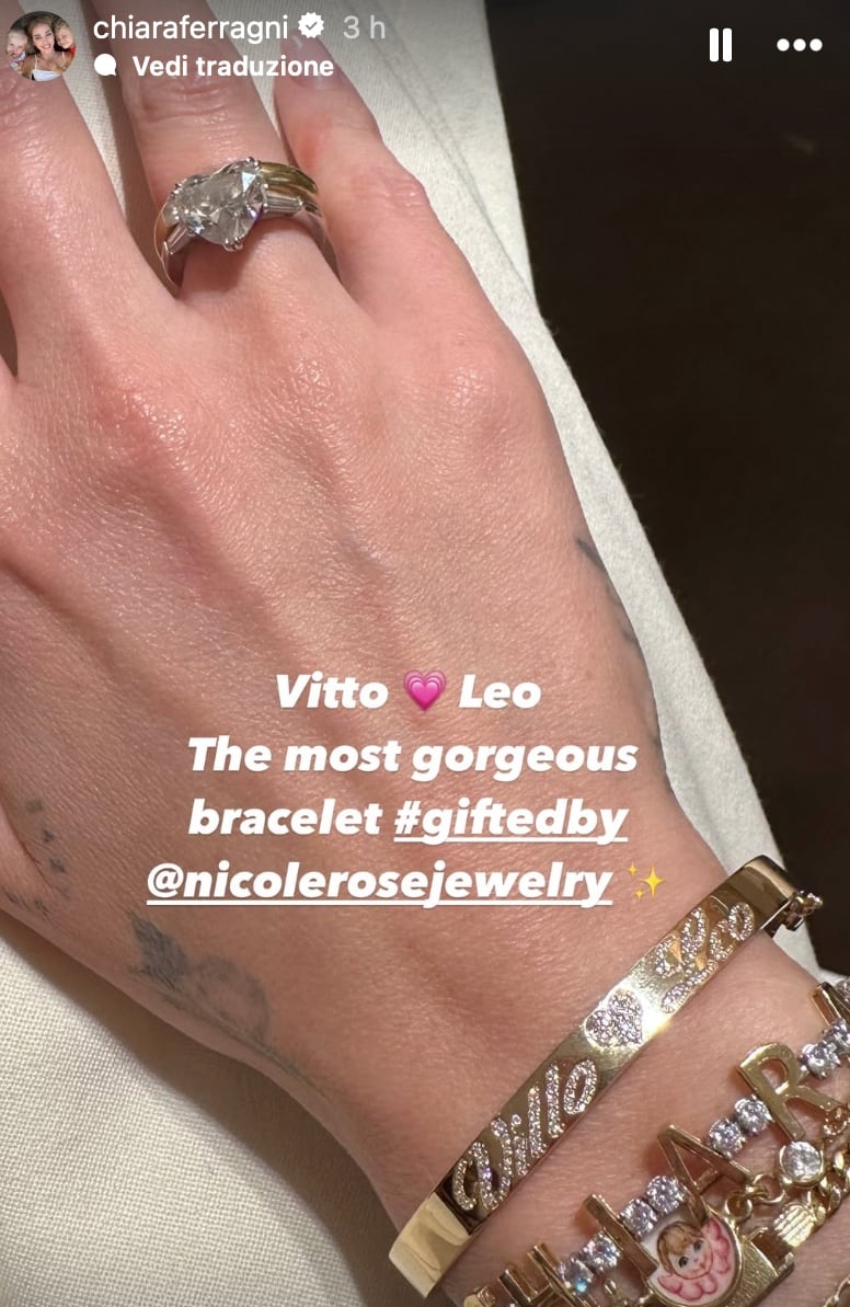 Chiara Ferragni, il nuovo bracciale dedicato ai figli è super costoso!